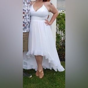 Azazie Bridal Shower/Engagement High Low Dress